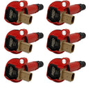 MSD Coil. RED. Ford Eco-Boost 3.5L V6. 6-Pk-1