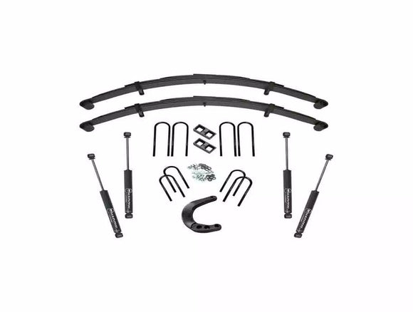 Superlift 73-91 Chevy K10/GMC K15 4WD 6in Lift Kit Rear Block Kit w/ Superlift Shocks