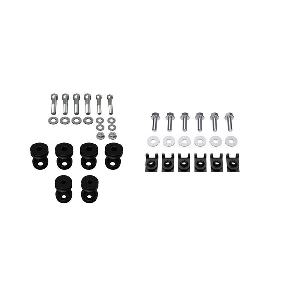 5263 Aluminum Body Mount Kit, 67-81 GM F, 68-72 X Body