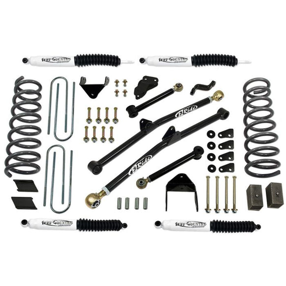 Tuff Country 09-13 Dodge Ram 2500 4x4 6in Arm Lift Kit with Coil Springs (SX8000 Shocks)