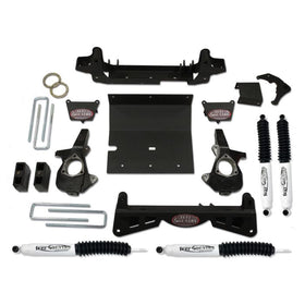 Tuff Country 01-10 Chevy Silverado 2500HD 4x4 4in Lift Kit (w/3pc Sub Frame SX8000 Shocks)