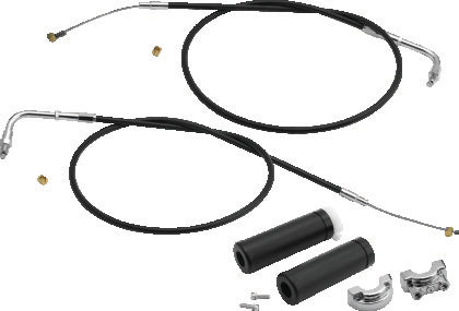 S&S Cycle 1in Handlebars 2-Cable Throttle Assembly Cable - 42in