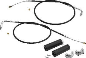 S&S Cycle 1in Handlebars 2-Cable Throttle Assembly Cable - 42in
