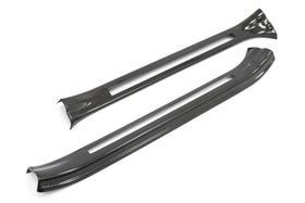 OLM LE Dry Carbon Fiber Door Sill Cover - 2015 STI