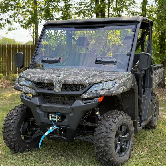 Seizmik 25+ CFMoto UForce 1000/ 1000 XL Toolless Windshield - Hardcoated