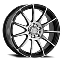 MAXXIM CHAMP 17 X 7 +40 5 X 110/115 CB73.1 MACHINED FACE / GLOSS BLACK-1
