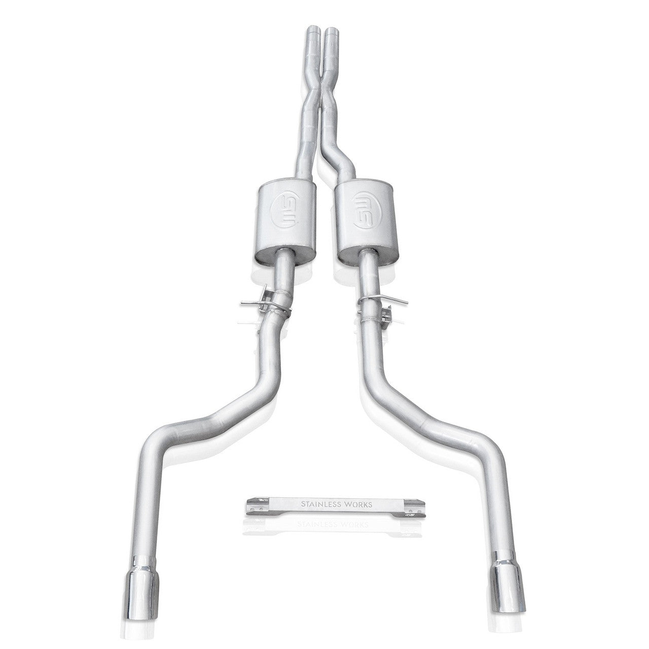 Stainless Works Dodge Charger 2015-18 6.2L / 6.4L Hemi Factory Exhaust