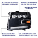 Form Lighting 2007-2013 Chevrolet Silverado LED Projector Headlights (Pair)-6