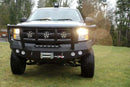 Road Armor 08-13 Chevy 1500 Stealth Front Winch Bumper w/Titan II Guard - Tex Blk-3