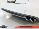 AWE Touring Edition Exhaust for Audi C7 S7 4.0T - Polished Silver Tips-1