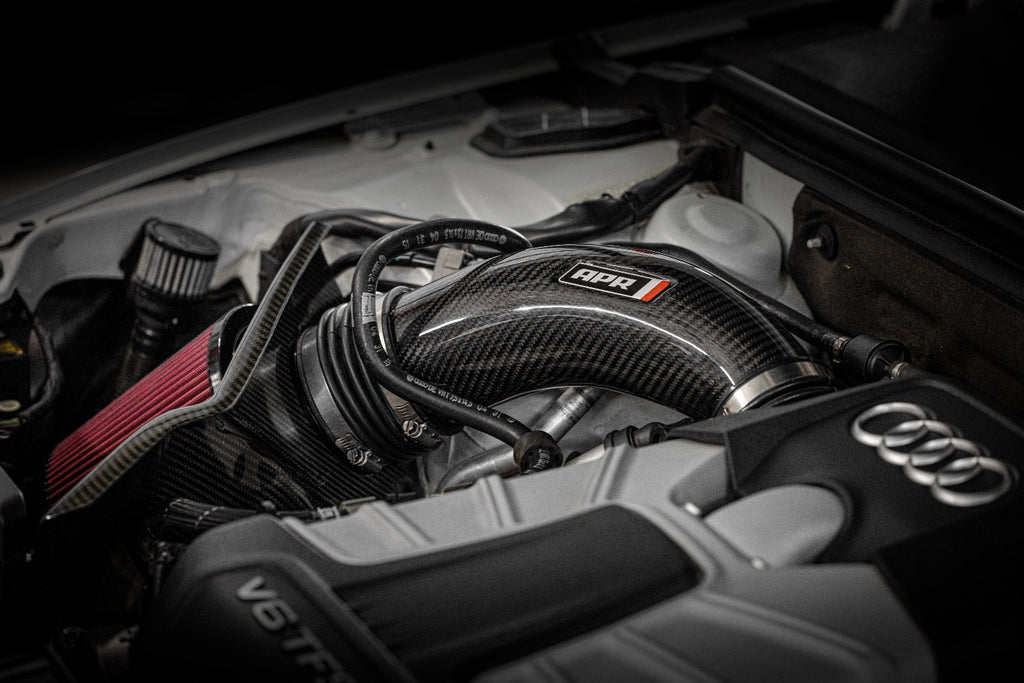 APR Carbon Fiber Throttle Inlet Pipe - Audi / B8 / B8.5 / 3.0T / S4 / S5 / Q5 / SQ5 | CI100037-A