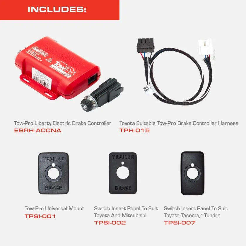 Tundra / Tacoma Brake Controller Kit-Tow-Pro Liberty - 0