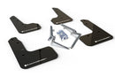 Rally Armor 17-21 Honda Civic Sport/Sport Touring Black UR Mud Flap w/White Logo-1