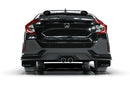 Rally Armor 17-21 Honda Civic Sport/Sport Touring Black UR Mud Flap w/White Logo-2