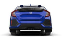 Rally Armor 16-21 Honda Civic Si White UR Mud Flap w/Red Logo-2