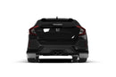 Rally Armor 17-21 Honda Civic Sport/Sport Touring White UR Mud Flap w/Red Logo-3