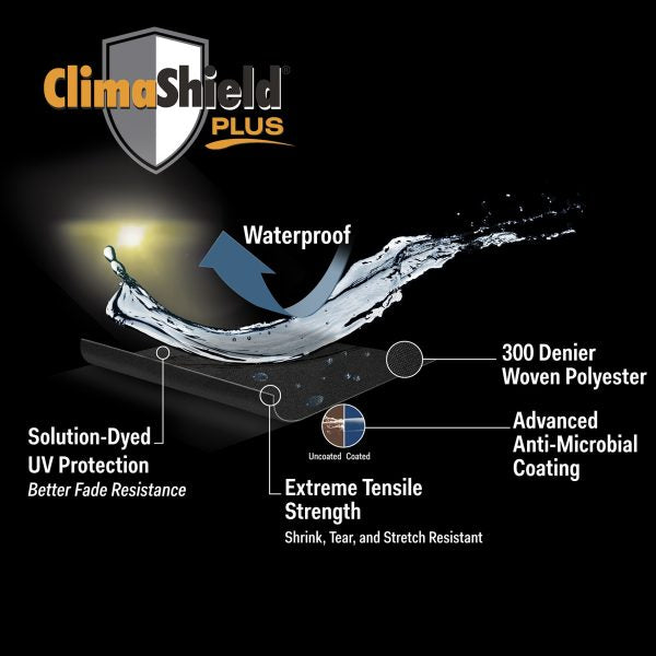 Dowco WeatherAll Plus Ratchet Motorcycle Cover Black - Medium - 0