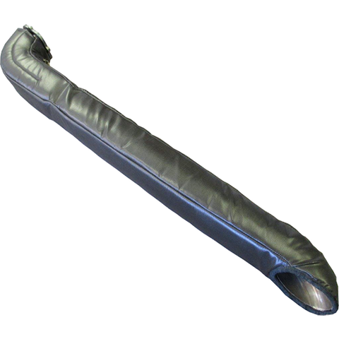 PTP AC Cobra Full SR-Glass Exhaust Sleeve - Black (Set - Left & Right)