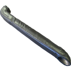 PTP AC Cobra Full SR-Glass Exhaust Sleeve - Black (Set - Left & Right)