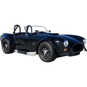PTP AC Cobra Full SR-Glass Exhaust Sleeve - Black (Set - Left & Right) - 0