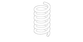 BMW Front Coil Spring - Genuine BMW 31336790102