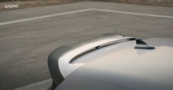 Zaero Design VW Golf R & Golf GTI Clubsport Mk8 EVO-1 Gloss Black Rear Spoiler | ZA-GOLF-8-CS-R-TL