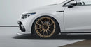 Zaero Design VW Golf R Mk8 EVO-1 Gloss Black Front Splitter | ZA-GOLF-8-R-FS-4