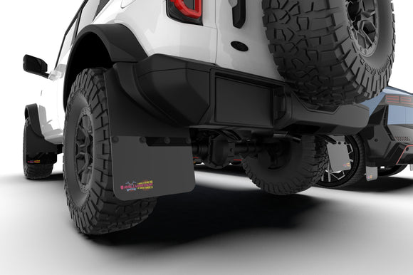 Rally Armor 24-26 Subaru Crosstrek Black Mud Flap BCE Logo