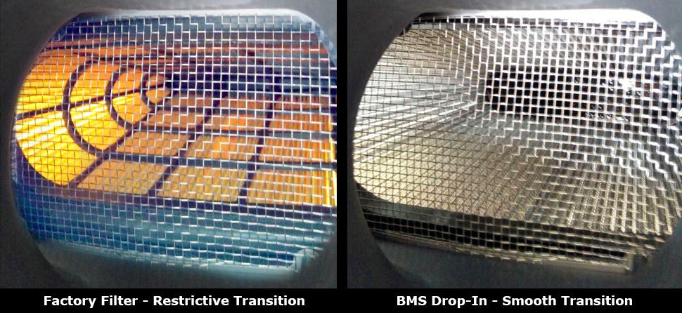 BMS Drop-In Performance Dry Filter for Corvette C7 Grand Sport, Stingray, Z06, & ZR1