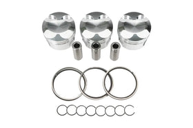 CP Piston & Ring Set for Toyota Yaris G16E-GTS Bore 87.51mm - Size +4mm - CR 10.5:1 - Set of 3