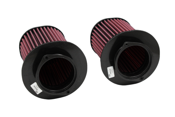 BMC 07-10 Audi R8 4.2L V8 Quattro Cylindrical Carbon Racing Filter (Replacement)