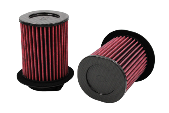 BMC 07-10 Audi R8 4.2L V8 Quattro Cylindrical Carbon Racing Filter (Replacement)