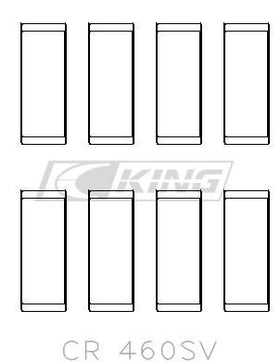 King Engine Bearings Audi/VW 1.9L/2.0L TDI Diesel Connecting Rod Bearings Set - 0
