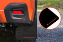 Rally Armor 13-17 Subaru Crosstrek XV Black Mud Flap w/Orange Logo-2