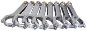 Eagle Chevy 305/350/LT1 /Ford 351 Forged 4340 H-Beam Connecting Rods w/ 7/16in ARP2000 (Set of 8)