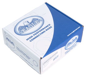 Eagle Chevy 305/350/LT1 /Ford 351 Forged 4340 H-Beam Connecting Rods w/ 7/16in ARP2000 (Set of 8) - 0