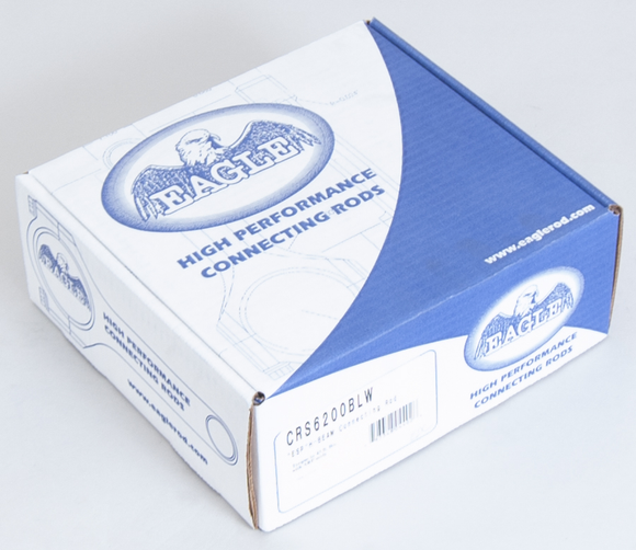 Eagle Chevrolet Small Block 6.200in H-Beam Light Weight Connecting Rods (Set of 8)