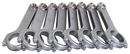 Eagle Chevy Big Block 2.200in Journal .990in Pin H-Beam Connecting Rods (Set of 8)-1