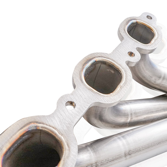 Stainless Works 2019+ Chevrolet Silverado 5.3L Catted Headers 1-7/8in Primaries 3in Leads Y-Pipe