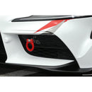 Cusco Folding Front Tow Hook 2020+ Toyota Supra (A90) 3.0L Turbo - Red-3