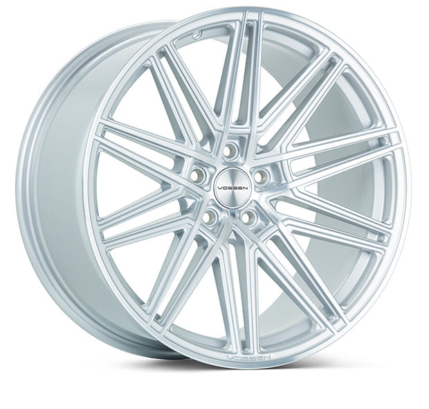 VOSSEN CV10 20 X 9 +25 5 X 112 FLAT CB66.56 SILVER POLISHED