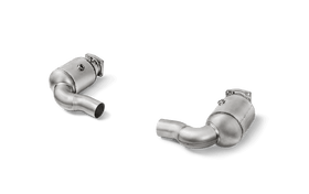 Akrapovic 16-19 Porsche 911 Turbo/Turbo S (991.2) Link Pipe Set w/ Cat (SS)