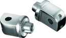 Kuryakyn Splined Peg Adapter Rear Chrome-1