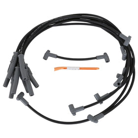 MSD Wire Set. Black Super Conductor. Big Block Chevy. '88-on