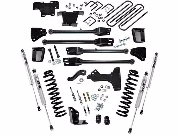 Superlift 05-07 Ford F-250 SuperDuty 4WD Diesel 6in Lift Kit w/ A 4 Link Conversion/Fox 2.0 Shocks
