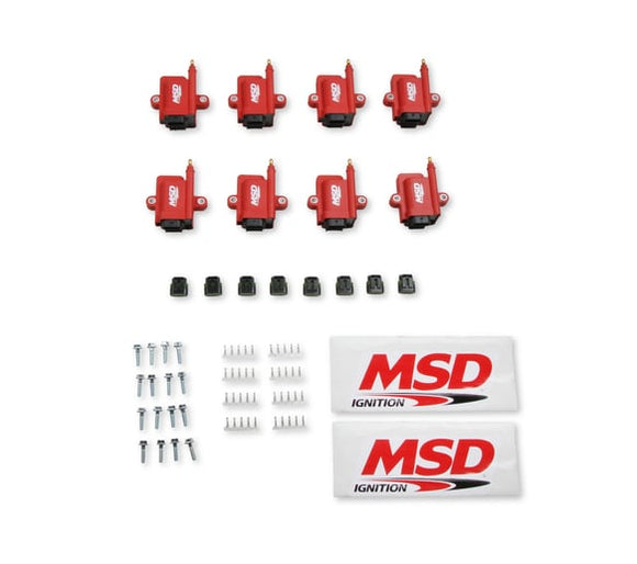 MSD COILS.SMARTCOIL.8PACK.RED