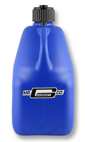 MR GASKET UTILITY JUG 5 GAL BLUE W/HOSE SQUARE