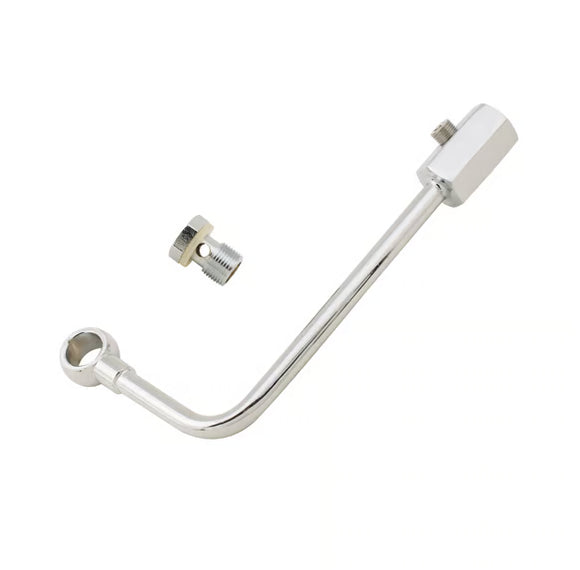 Mr. Gasket Fuel Line - Chrome