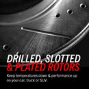 Power Stop 11-18 Porsche Cayenne Front Evolution Drilled & Slotted Rotors - Pair-3