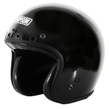 SIMPSON MOTORCYCLE CHOPPER HELMET US BLACK XXL